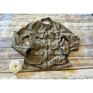 COOL OLIVE GREEN COAT